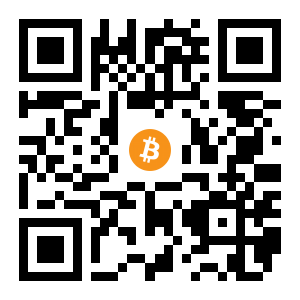 bitcoin:1CtUYPtXXUPTEn52jRGCEJHSwyuUN7GBXZ black Bitcoin QR code