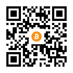 bitcoin:1CtYZButNvCznwa4LuC9P7Lei7XqvCMifC black Bitcoin QR code