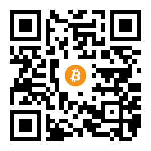 bitcoin:1CthChes1aiaFQd2C3LJjHzZNEe2LtAPHi black Bitcoin QR code