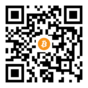 bitcoin:1CuzZ68q2aqWiUYfRpaW6HvWy4rtvCKswT black Bitcoin QR code
