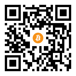 bitcoin:1CwDdRsZBqZTFDySE4gkCtLb8zxpTk7hSw black Bitcoin QR code