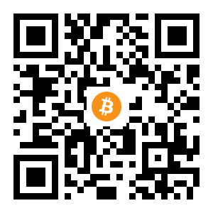 bitcoin:1Cz6av6ScJpr6zBYbrSgHspRz2Jy78Mi18 black Bitcoin QR code