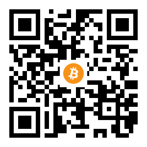 bitcoin:1CzHDYtfuHmLs3DqjPX9iibbA4iDA1MFqY black Bitcoin QR code