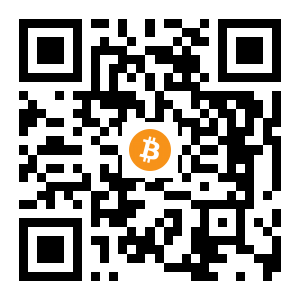 bitcoin:1CzPBfUVjorXCSWJRnY7JP7hy1nCxWLc3i black Bitcoin QR code