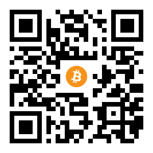 bitcoin:1Czd9Hyp7p7PPN6TCyiEthw4J7kXo8wxVn black Bitcoin QR code