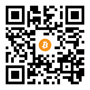 bitcoin:1Czfq4ZeQNcNfTYt7vWt1c1BgtpRuDdSs9 black Bitcoin QR code