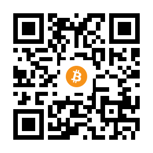 bitcoin:1D1CxQ5fNhQHTHhPEBqHnsjxSQT34f69uS black Bitcoin QR code