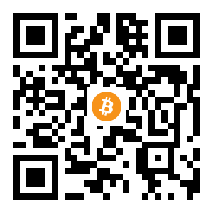 bitcoin:1D1g58gB4DQgAx1TMQ7ci3HHs6fx8uvn9Q black Bitcoin QR code