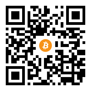 bitcoin:1D2dHYYhiWyCd4E1oK8Z5fG11bhh5gzeAT black Bitcoin QR code