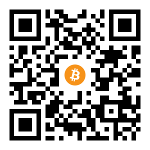 bitcoin:1D3vJLSRJFT6TFHtg4tuiCxemwBiVJRKvS black Bitcoin QR code