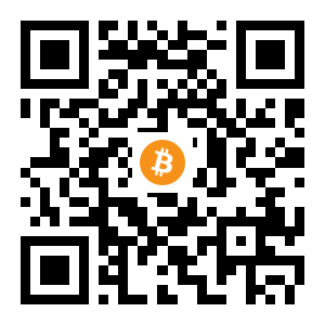 bitcoin:1D43BEc7RgVy5ip8cVfotUDkqnD6jntAix black Bitcoin QR code