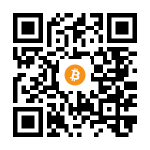 bitcoin:1D4ABrc5cCVxq7e5XppjaByDU4NMitWHB black Bitcoin QR code