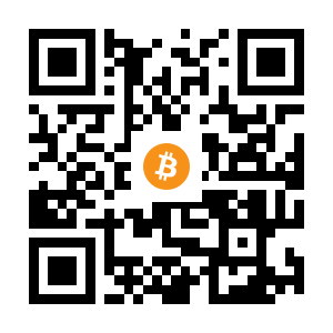 bitcoin:1D4cZyuvrHpCRC8iF6i4grQLABjR8BNSQ4 black Bitcoin QR code