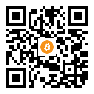 bitcoin:1D59Y3Yu1ssmUjvXgfiNsTeDTAvxSDLPKh black Bitcoin QR code