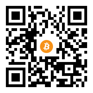 bitcoin:1D5FH5D7zufq8pBkVbbMEhXmhnqfN1NQ71 black Bitcoin QR code