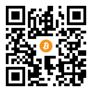 bitcoin:1D7kC3yFszj9pZ5PqSwGAj1AWm5qAwvpMT black Bitcoin QR code