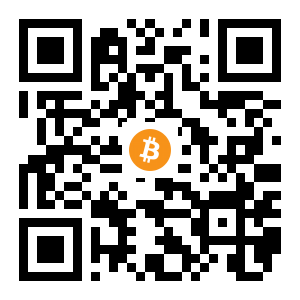 bitcoin:1D7nBM5KYBVRR2uLHkGpC8dPnZNE7hJkyu black Bitcoin QR code