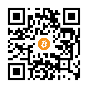 bitcoin:1D8eu6k4avnuwGwKCJuQau4e41Dwkw6N4V black Bitcoin QR code