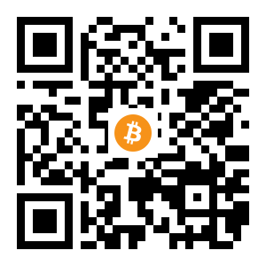 bitcoin:1D9hMTxuBLFNdNFKuxouBagRTDDSSAKyCt black Bitcoin QR code