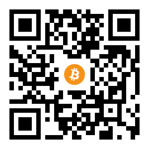 bitcoin:1DA4aEeSbGt3sRzk9ooJoNKtg5q51z7u7q black Bitcoin QR code