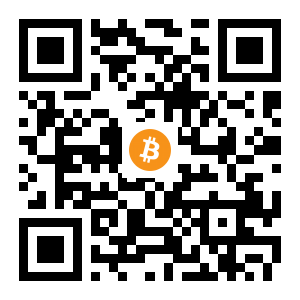 bitcoin:1DAQWBcZduRaSs6gRNZvkcGpSYsEHsQQqX black Bitcoin QR code