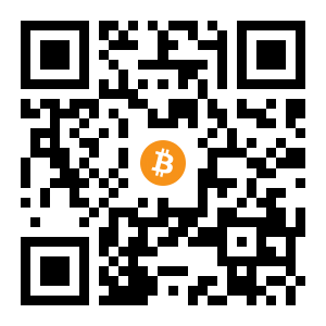 bitcoin:1DCss9mXBxjVXA8S21JVVCAf7TFCrNYQxb black Bitcoin QR code