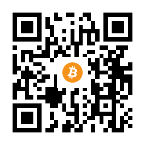 bitcoin:1DDWbJhKqfidczaHF1ugGP2KzPgcaU3tGD black Bitcoin QR code
