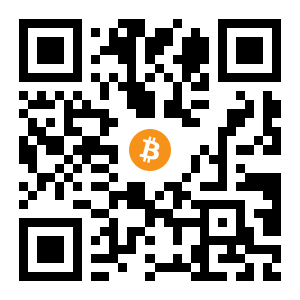 bitcoin:1DDyY25Evz81T2ZncfwjoU2Pe8rCXb2Xv8 black Bitcoin QR code