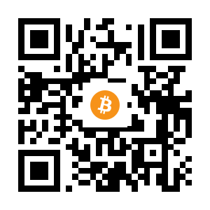 bitcoin:1DEbysLMyhmBQEyNWQyoZSifJMKXNYHdpz black Bitcoin QR code