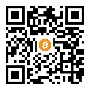 bitcoin:1DGczsxSSF5Af9X7uSY8CqefiY2eZUdjDH black Bitcoin QR code