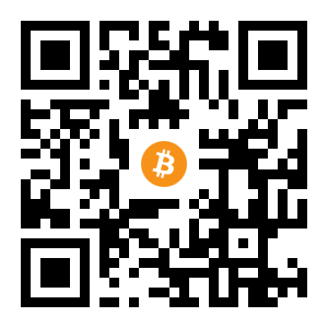 bitcoin:1DGr42mLr8AeCTSBV3LxmPxydx4KeHNUA7 black Bitcoin QR code