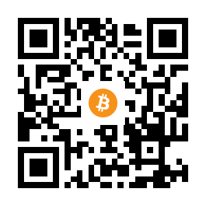 bitcoin:1DH3ae24E1Vkx5xMZSbGkEmd9VQAP5a2rp black Bitcoin QR code