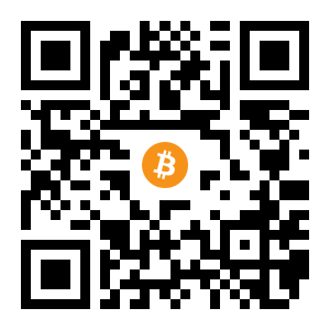 bitcoin:1DH9wRW3YBBV7FwnJt5hiFBkSmafsiGNU7 black Bitcoin QR code