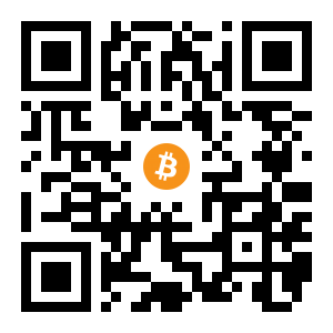 bitcoin:1DHHMPr9PMFBKMpZYeZVtNArZjR2FZf6Dx black Bitcoin QR code