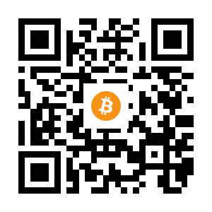 bitcoin:1DHXGKRUgamPqB37vyAhSoCsXK9vAdex7v black Bitcoin QR code