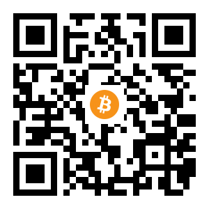 bitcoin:1DHh4RskvEe6PtDy6Vo3aXghjyfaXCFFLt black Bitcoin QR code