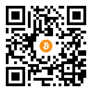 bitcoin:1DKCYsCbNQtGHHvNQgvcEc5hkgPHrtMkZf black Bitcoin QR code