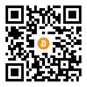 bitcoin:1DKMfzNVXe7Zu3a8TgUDsUJbV12CbgA5mP black Bitcoin QR code