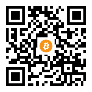 bitcoin:1DKdzN1mSBgsNdyPjkfjFhnCkAVhX7xUsG black Bitcoin QR code