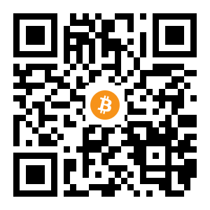bitcoin:1DKrck6s5FDGdZWYMNd2Sj5vPwRuc4AcDt black Bitcoin QR code