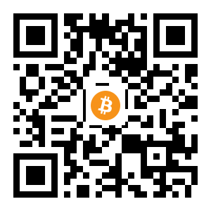 bitcoin:1DLYg124Zc7xEgpzwiQ6fqMxeJvcHJfbMf black Bitcoin QR code