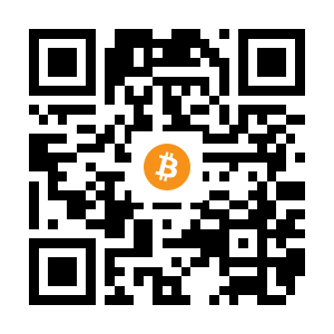 bitcoin:1DNF8aYhbvdfSZZs2fRj5PcjZKA5GgEjVD black Bitcoin QR code