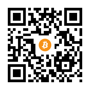 bitcoin:1DPYsdGVTByHSAwsgaM2XSHkPekPLqpoTD black Bitcoin QR code