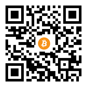 bitcoin:1DQ1xnTxVN18kkJaoSQJRyUPuUiRo98T6s black Bitcoin QR code