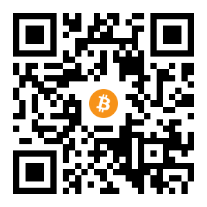 bitcoin:1DQ6VQfL9JUtrmvShqsm59AHwj5gJJWkWJ black Bitcoin QR code