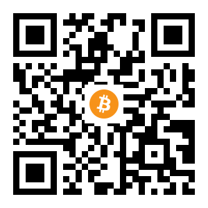 bitcoin:1DQCz3GV4SUyQH6Rvq7jcEBWE66LYCDfDo black Bitcoin QR code