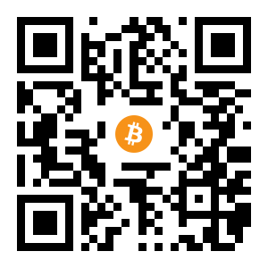 bitcoin:1DRFYCyRbTMKnHZGwGSYwbDGakrdvUMAnt black Bitcoin QR code