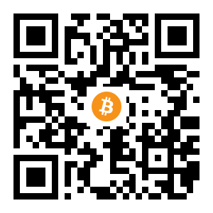 bitcoin:1DRW4vJfxPeVqiqX4zR9gUWgCbZwjtPtVL black Bitcoin QR code
