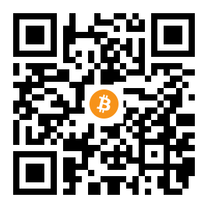 bitcoin:1DS4N7aWPJaepe9qGYK4MBdHbZbwcTXegC black Bitcoin QR code