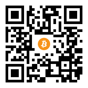 bitcoin:1DStXPrJN4hFTJj1FdwMsKWriUwRMQnMQ6 black Bitcoin QR code